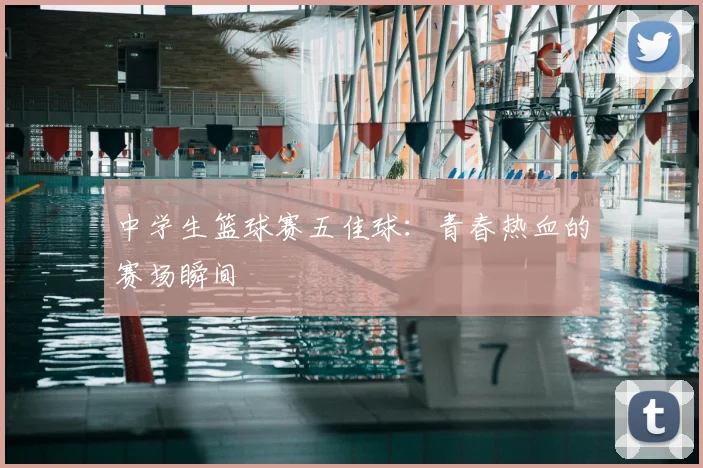 中学生篮球赛五佳球：青春热血的赛场瞬间